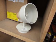 | 1X | MADE.COM ALBERT WALL LIGHT MUTTED GREY | LOOKS NEW & BOXED | RRP ?29 |