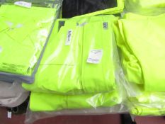 Aqua Tex - Bib n' Brace Hi-Vis - Durable Material - Size Medium - Unused & Packaged.