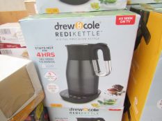 | 1X | DREW & COLE BLACK REDIKETTLE | UNCHECKED & BOXED | RRP £69.99 |