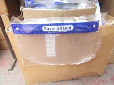 10x Face Sheild - Direct Splash Protection - New & Packaged.