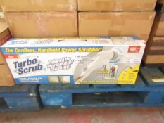 | 1X | TURBO SCRUB, THE CORDLESS HANDHELD POWER SCRUBBER | UNCHECKED & BOXED | NO ONLINE RESALE |