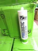 25x FSI - Pyrocoustic Fire Resistant Sealant - 310ml Tubes - Unused.