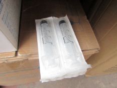 1x Box of 800 - Nipro syringe luer lock - unused & boxed.