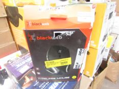 1x Blackweb multi-tasking wireless mouse - unchecked & boxed - RRP £22