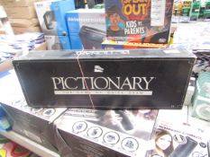 Pictionary Board Game - in box but box has ware