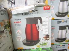 | 1X | DREW & COLE RED REDIKETTLE | UNCHECKED & BOXED | RRP £69.99 |