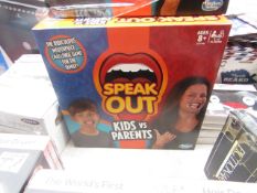 Hasbro Games - Speak Out - Kids Vs Parents Game - Unused & Boxed.