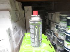 4x Outdoor Revolution - Premium Blend Fuel - Isobutane - Propane - 220g Cans - Unused & Boxed.