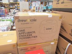 | 1X | DREW & COLE CLEVER CHEF 5L CHROME DIGITAL MULTICOOKER | UNCHECKED & BOXED | RRP £129.99 |