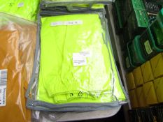 2x Unbranded - Hi-Vis Green Work Trousers - Size XL - Unused & Packaged.