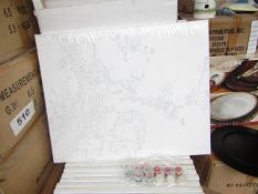 Box Containing 10x DIY Painting By Numbers - Design May Differ - Size 40 x 50cm - Unused &