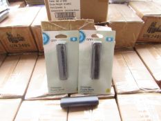 4x box of 4 onn power banks - 3350mAH - new & packaged.