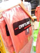 Craftland - Protective PVC Coverall - Sun Burnt Orange - Size XL - Unused, No Packaging.