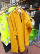 Panoply - Mustard Yellow Waterproof Hiking Style Jacket - Size XXL - Unused.