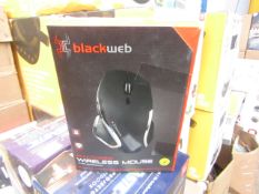 1x Blackweb multi-tasking wireless mouse - unchecked & boxed - RRP £24