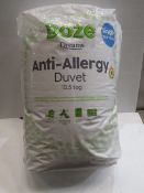 Doze anti-allergy duvet 10.5 Tog single