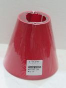 Chelsom 15cm Red Lamp Shade