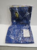 Vizwear action line trousers, size 44R in royal blue