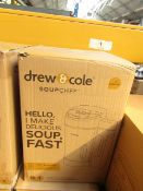 | 1x | DREW AND COLE SOUP CHEF | PROFESSIONALLY REFURBISHED AND RE BOXED |NO ONLINE RESALE | RRP £