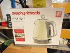 Morphy Richards Evoke 1.5L jug cream kettle, brand new and boxed. RRP £49.99