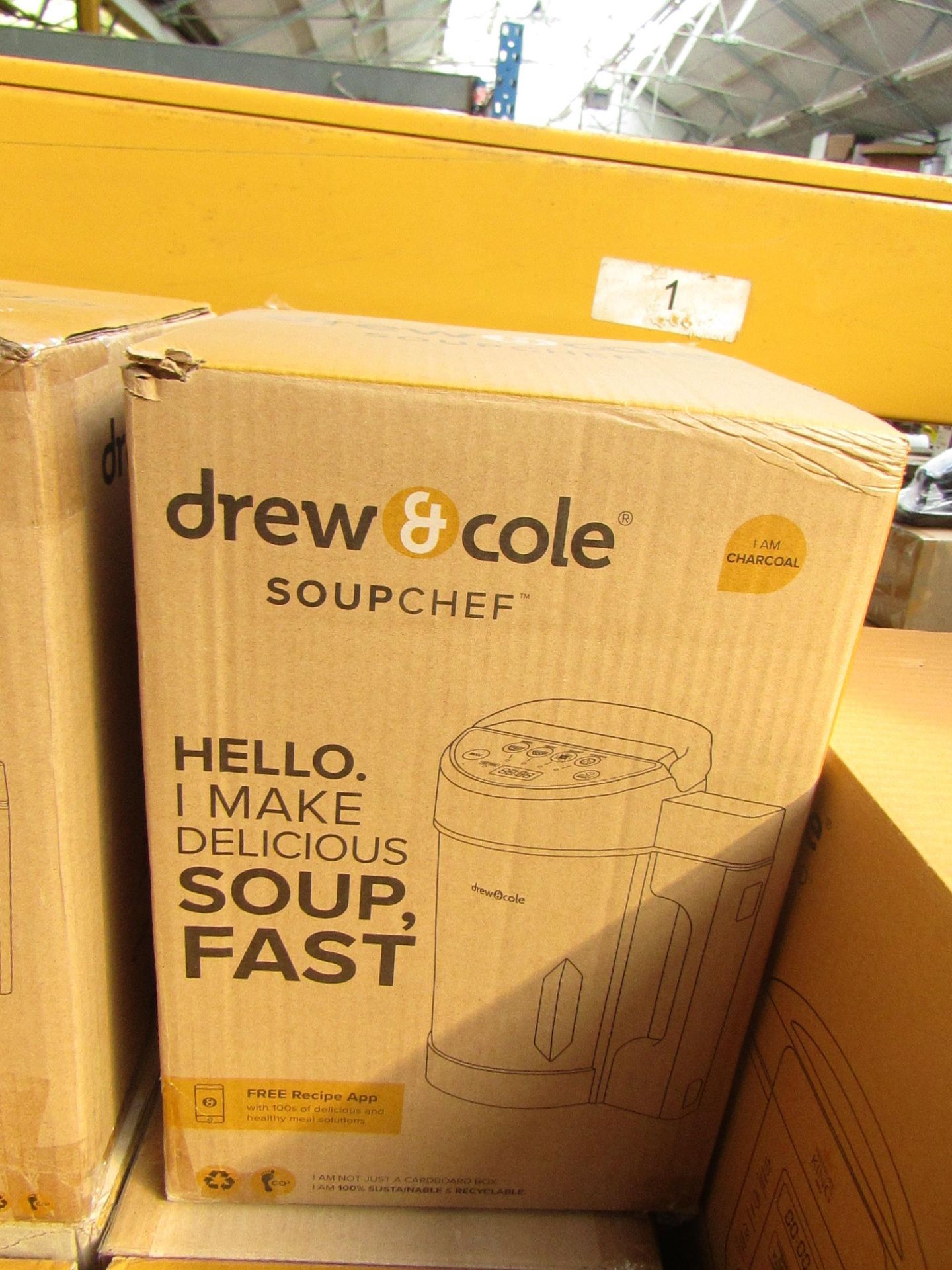 | 1x | DREW AND COLE SOUP CHEF | PROFESSIONALLY REFURBISHED AND RE BOXED |NO ONLINE RESALE | RRP £