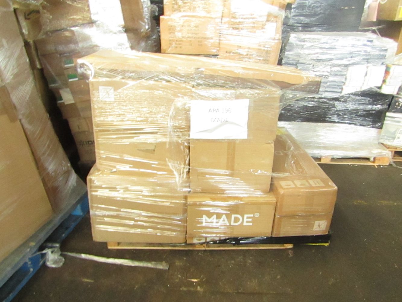 Pallets Of Unworked Made.com Customer Returns, New Lower Reserves for a limited time.