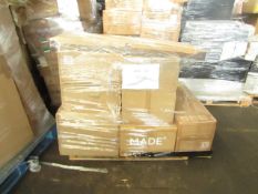 | 1X | PALLET OF FAULTY / MISSING PARTS / DAMAGED CUSTOMER RETURNS MADE.COM STOCK UNMANIFESTED |