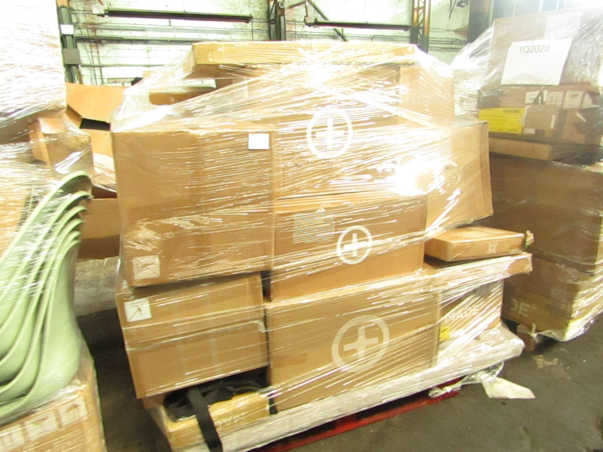 | 1X | PALLET OF FAULTY / MISSING PARTS / DAMAGED CUSTOMER RETURNS MADE.COM STOCK UNMANIFESTED |