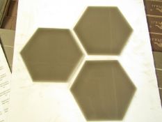 10x Packs of 50 150x173 Savoy Caraway Gloss Hexagon SAV04A, AAH150SAV04A050, brand new.RRP £50 a