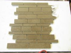 10x Boxes of 13 Gemini Young Stone Brick Mocha (ZI1676QQ1) 300 x 300 tiles, brand new.RRP £23.50 a