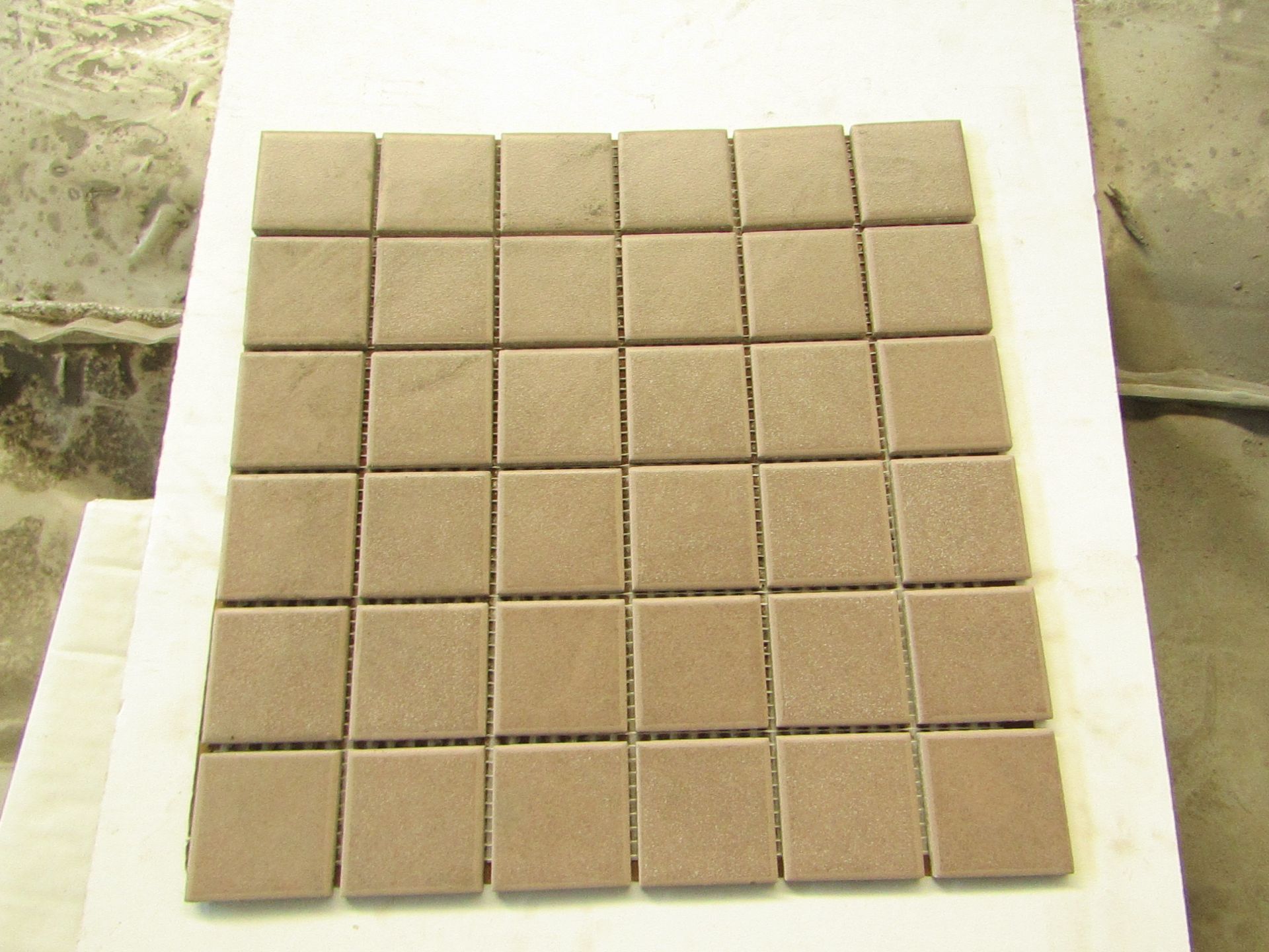 10x Packs of 11 Vitra 50x50 Sahara Soft Brown Mosaic K5394508, brand new. RRP £55 a Box Total RRP £