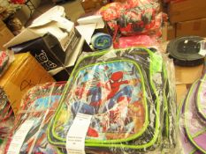 1X SPIDERMAN KIDS SMALL SHOULDER BAG, SUITABLE FOR FOR SCHOOL, UNCHECKED AND PACKAGED