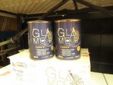 Glamour - Glaze Matt Paint (6x 750ml Per Box) - BBD 08-03-19 - Unused & Boxed.