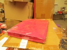 5x Packs of 10 Medium Hot Pink Carrier Bag with Rope Handle - New & Packaged.