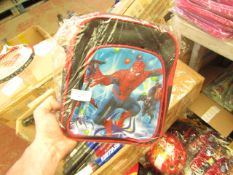 1X SPIDERMAN KIDS SMALL SHOULDER BAG, SUITABLE FOR FOR SCHOOL, UNCHECKED AND PACKAGED