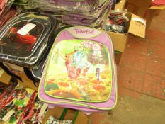 1X TINKERBELL KIDS SMALL SHOULDER BAG, SUITABLE FOR SCHOOL, UNCHECKED AND PACKAGED