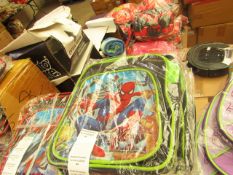 1X SPIDERMAN KIDS SMALL SHOULDER BAG, SUITABLE FOR FOR SCHOOL, UNCHECKED AND PACKAGED