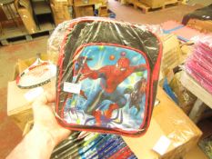 1X SPIDERMAN KIDS SMALL SHOULDER BAG, SUITABLE FOR FOR SCHOOL, UNCHECKED AND PACKAGED