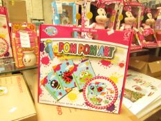 A to Z Arts & Crafts Pom Pom Art - New & Boxed