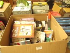 Box of approx 25 books