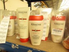 1x Duo Set Kersastase Paris Nutritive Lait Vital - 250ML + Bain Satin 1 - 250ML - New & Package -