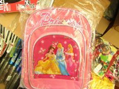 1X DISNEY PRINCESS SMALL KIDS SHOULDER BAG, SUITABLE FOR SCHOOL, UNCHECKED AND PACKAGED, SEE