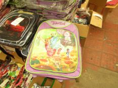 1X TINKERBELL KIDS SMALL SHOULDER BAG, SUITABLE FOR SCHOOL, UNCHECKED AND PACKAGED