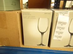 1x Box of 4 Connoissuer Glasses for Fine Sherry - New & Boxed