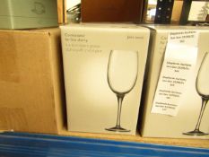 1x Box of 4 Connoissuer Glasses for Fine Sherry - New & Boxed