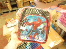 1X SPIDERMAN KIDS SMALL SHOULDER BAG, SUITABLE FOR FOR SCHOOL, UNCHECKED AND PACKAGED