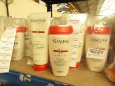 1x Duo Set Kersastase Paris Nutritive Lait Vital - 250ML + Bain Satin 1 - 250ML - New & Package -