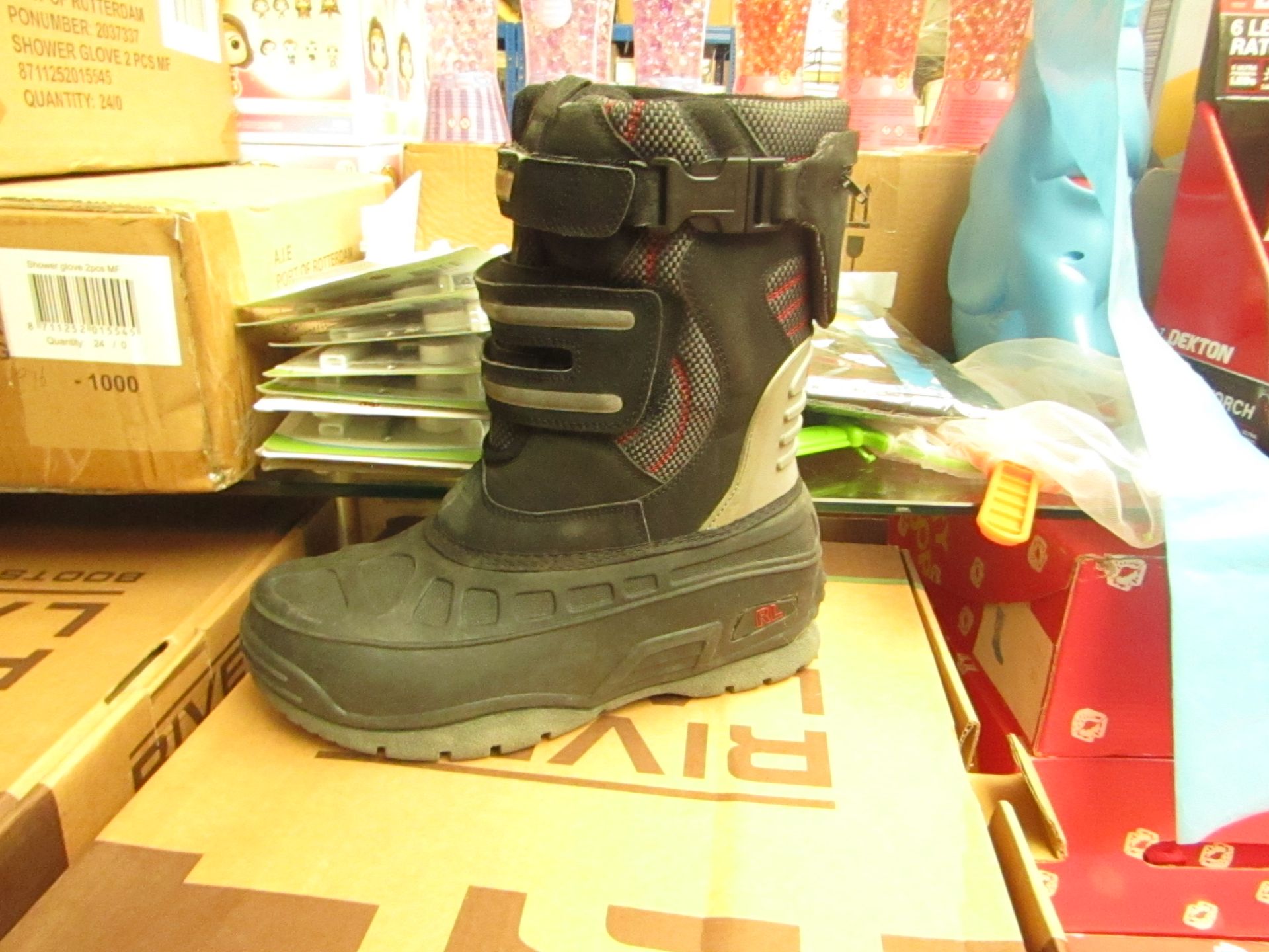 RiverLand - Boys Snow Boots - Size 4 - Unused & Boxed. - Please See Image For Design.