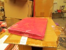 5x Packs of 10 Medium Hot Pink Carrier Bag with Rope Handle - New & Packaged.