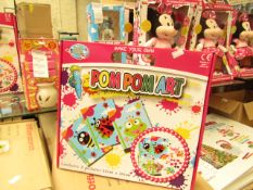 A to Z Arts & Crafts Pom Pom Art - New & Boxed